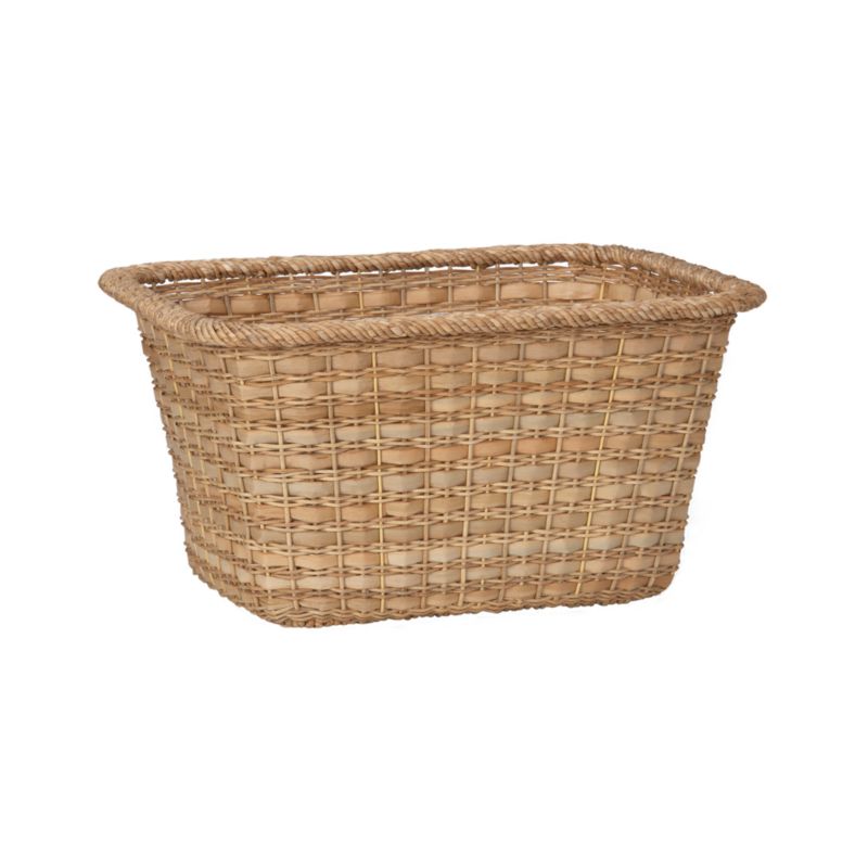Palma Small Rimmed Storage Basket