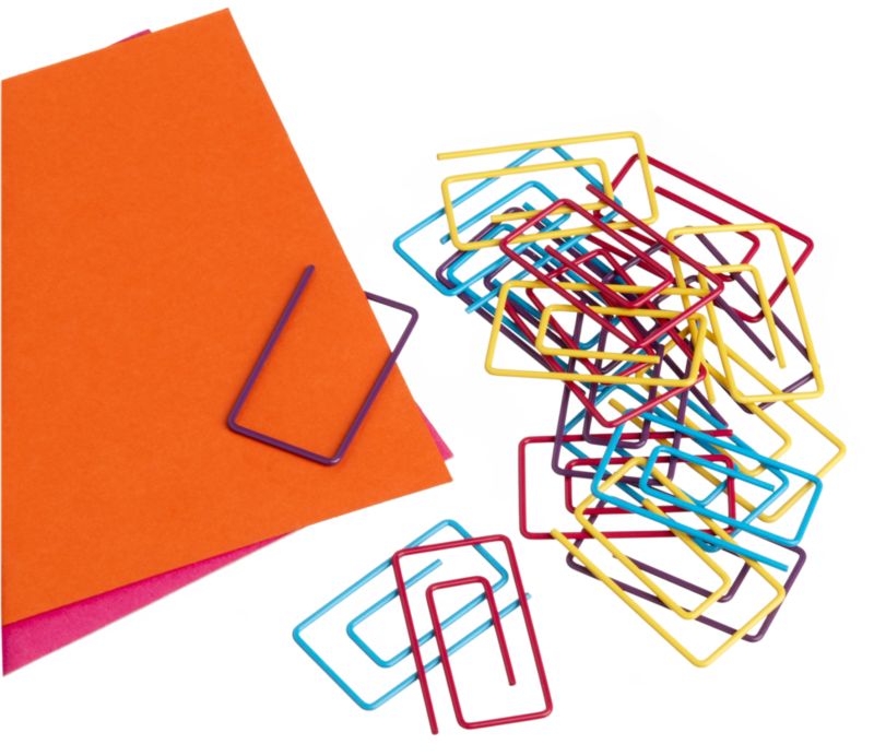 Set of 20 Rectangle Paper Clips