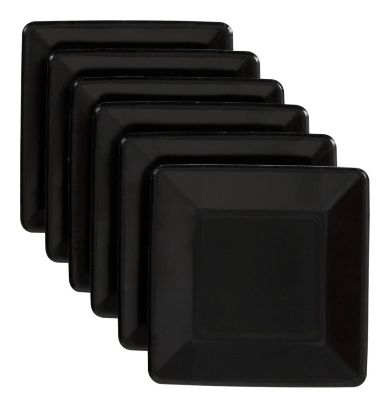 PaperSqPltBlackOT10