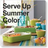 To Serve Up Summer Color