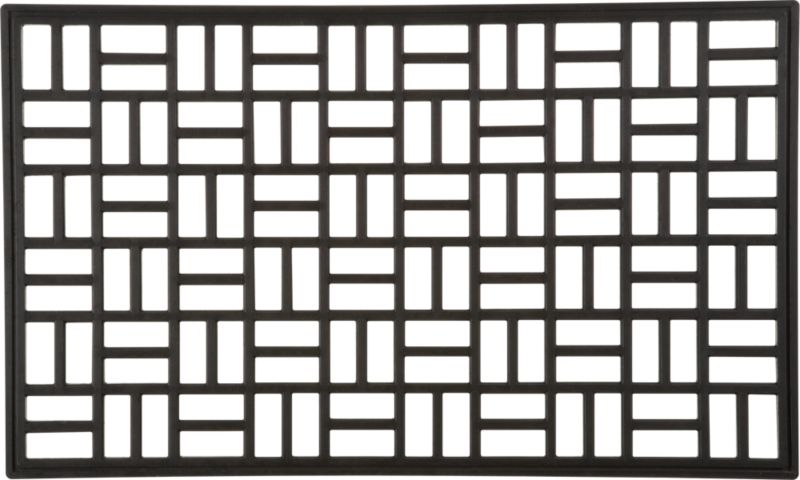 Parquet Rubber Doormat