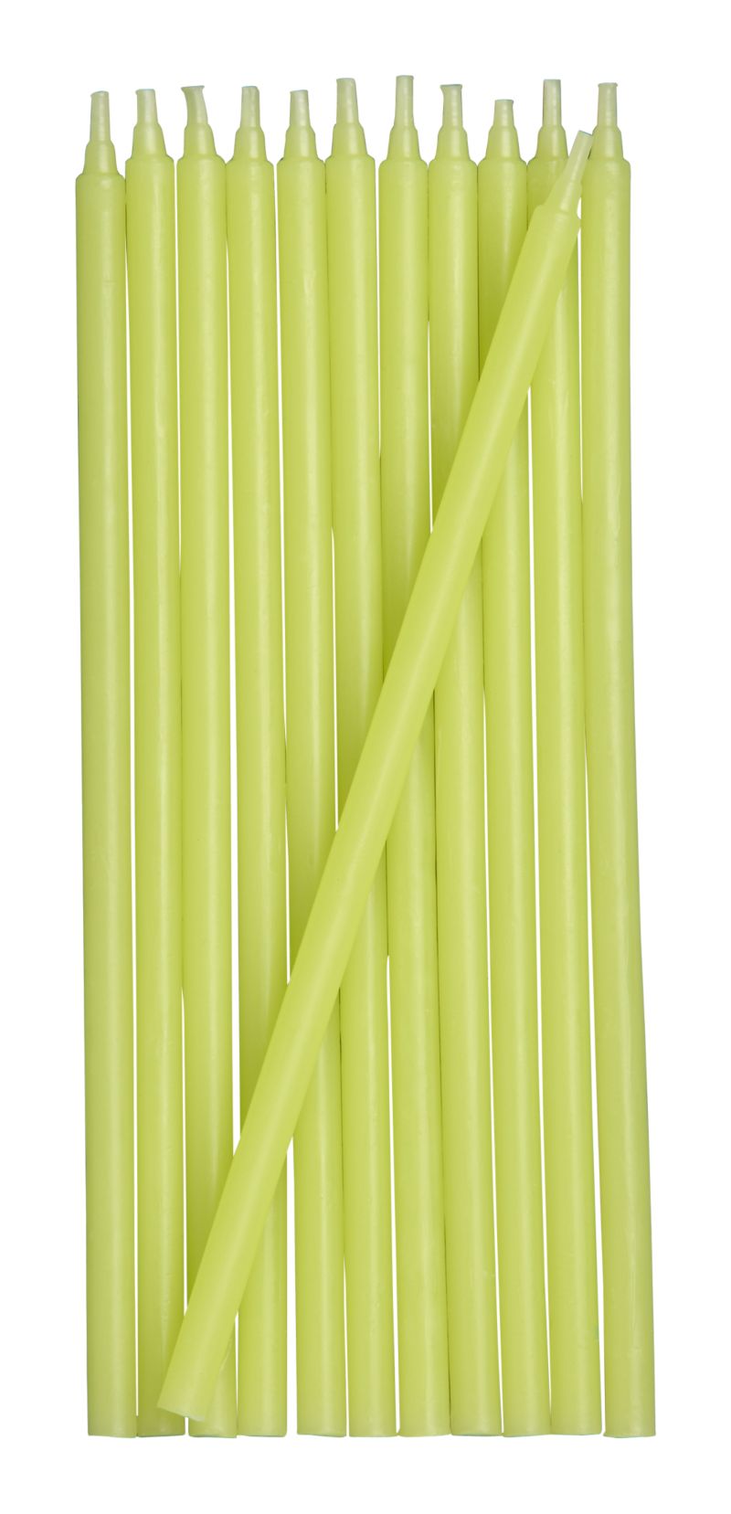 PartyCandlesS12GreenOT11