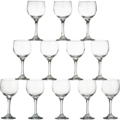 Set of 12 Party Wine Glasses