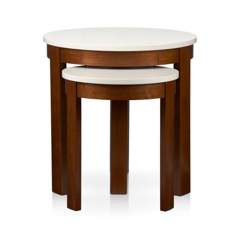 Set of 2 Pastis Nesting Side Tables