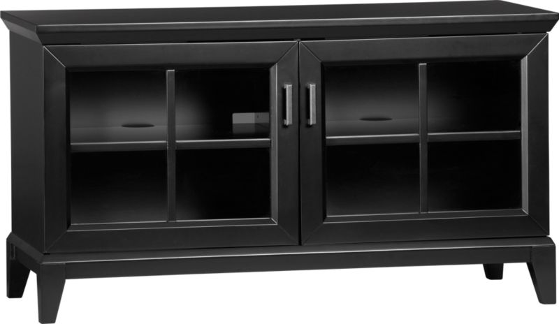 Paterson Black 48" Media Console
