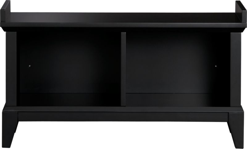 Paterson Black Storage Bench