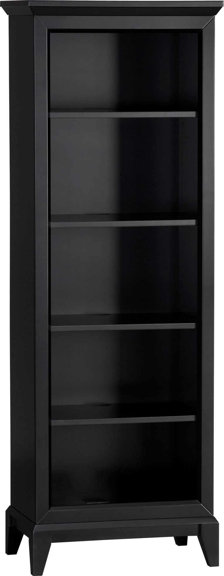 Paterson Black Bookcase