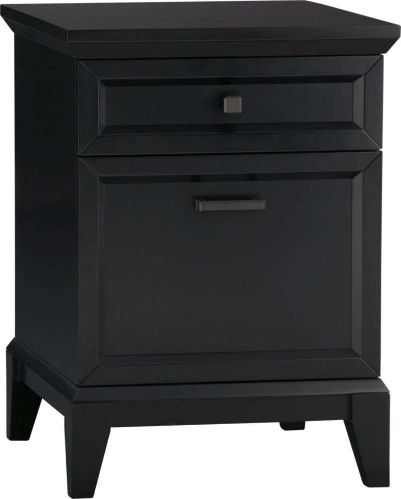 Paterson Black Filing Cabinet