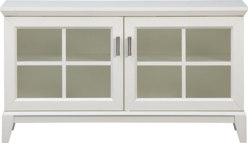 Paterson White 48" Media Console
