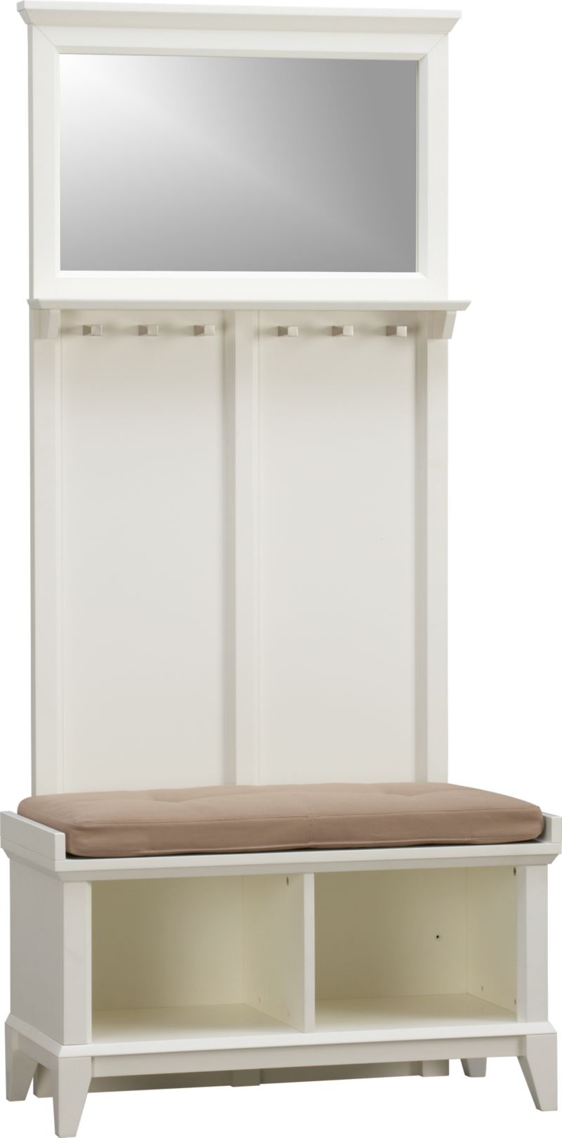 White Bench/Panel/Cushion.
