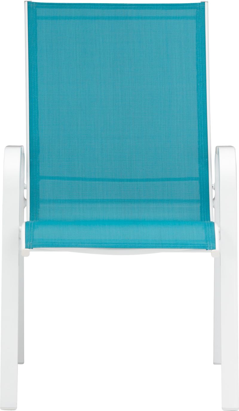Patio Turquoise Stack Chair