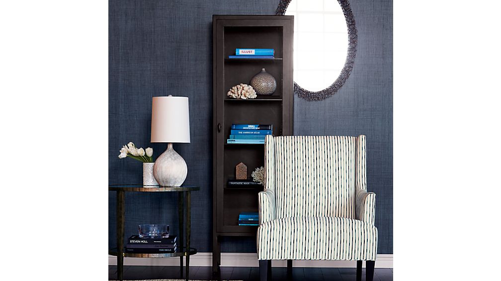 Clairemont Round Side Table Crate and Barrel