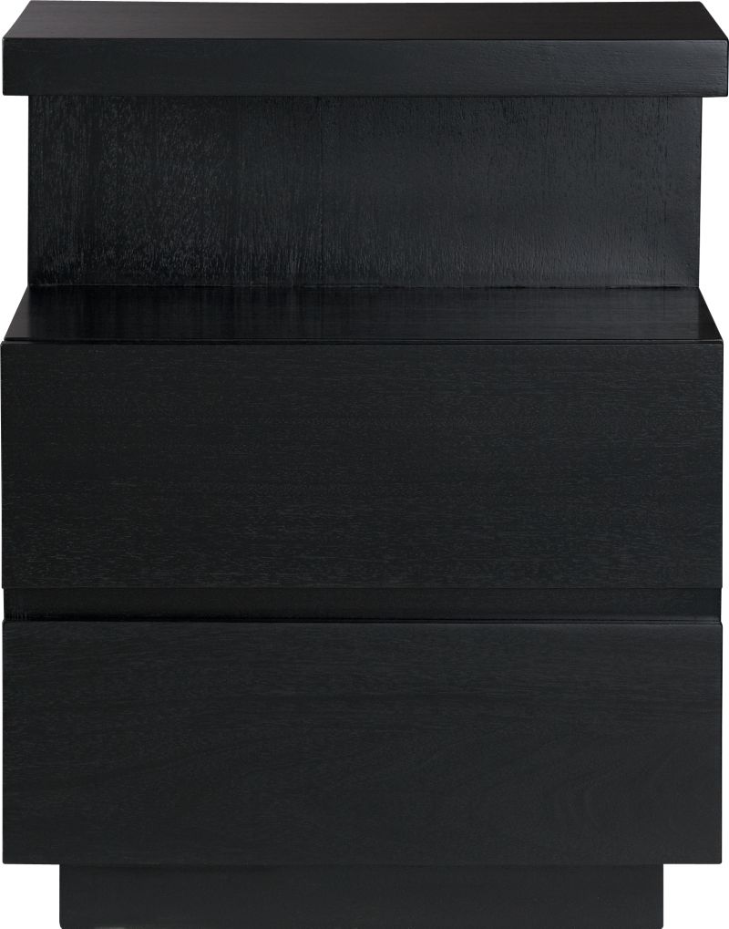 Pavillion Black Nightstand