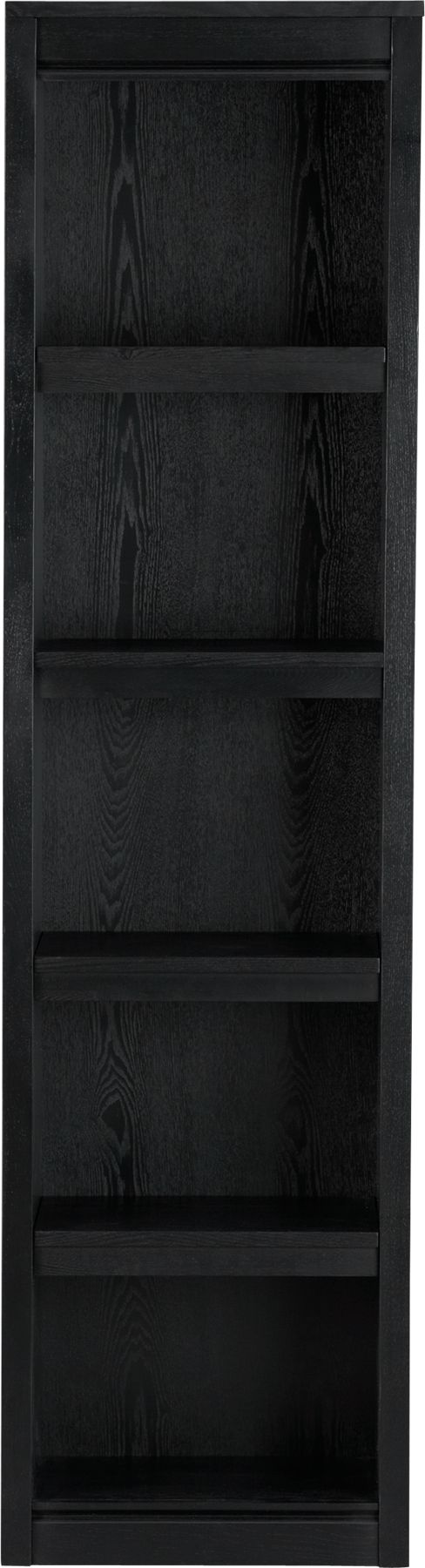 Payton Ebony 20x76 Bookcase