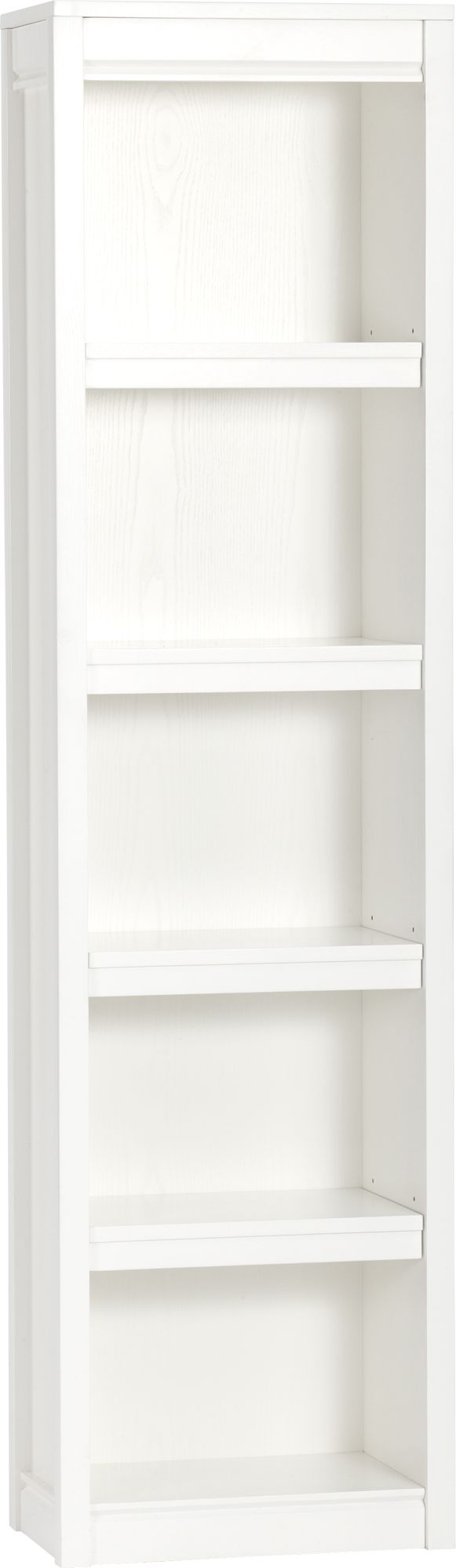 Payton White 20x76 Bookcase