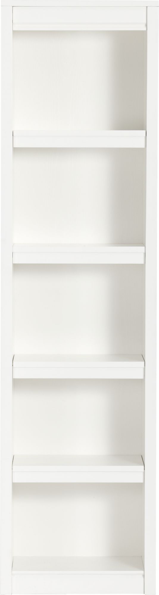 Payton White 20x76 Bookcase