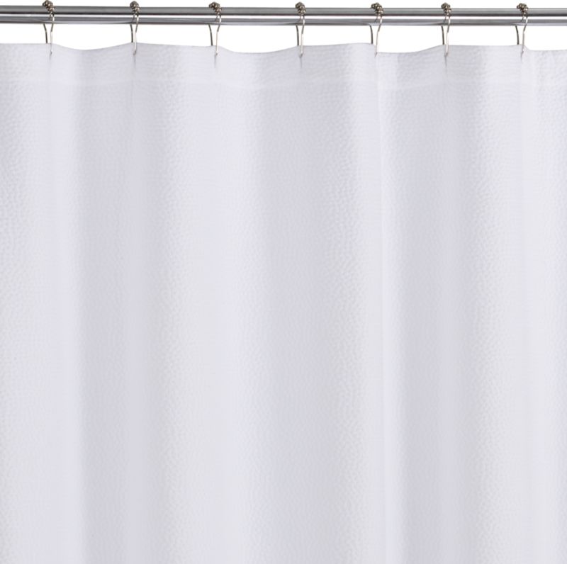 Pebble Matelasse Shower Curtain