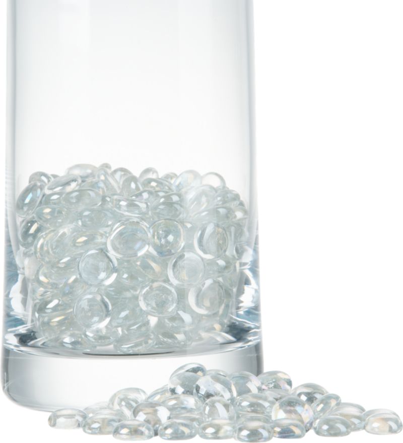 Iridescent Clear Pebbles