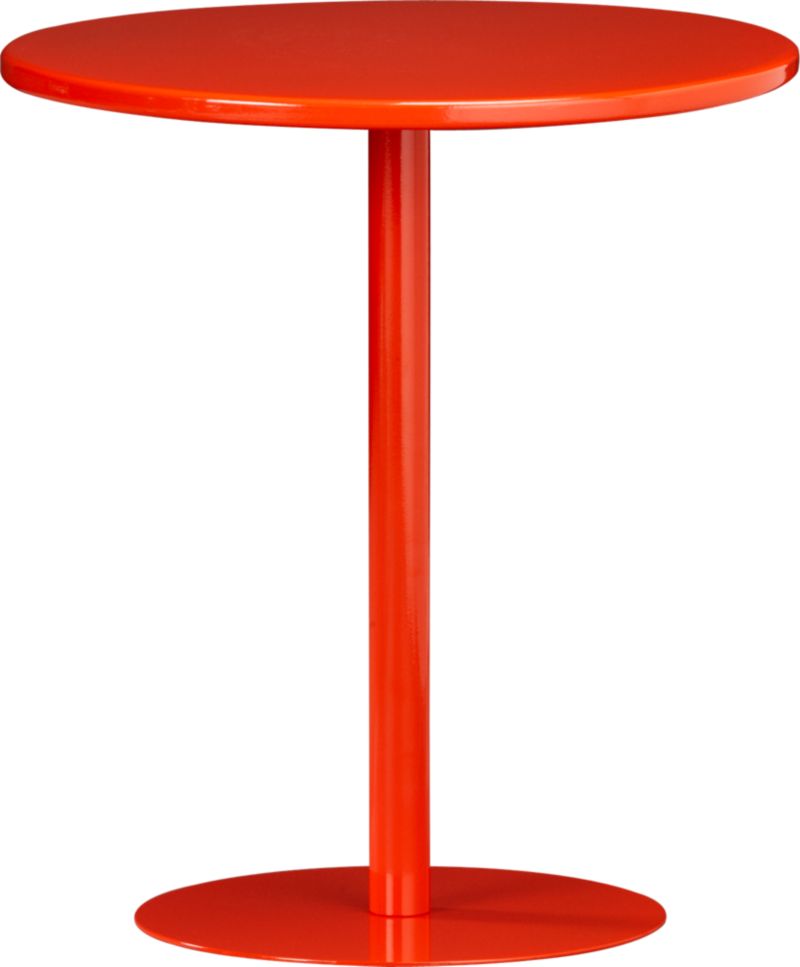 Pedestal Caliente Side Table