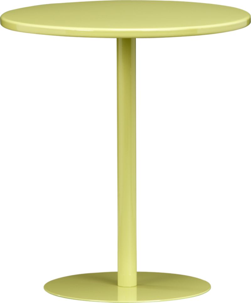 Pedestal Kiwi Side Table