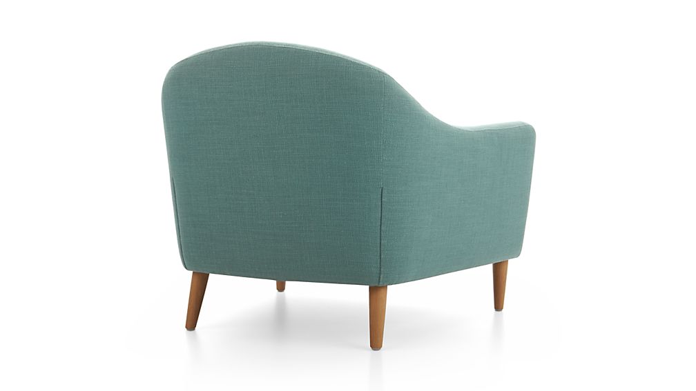 Pennie Chair Lindy Cornflower Crate and Barrel