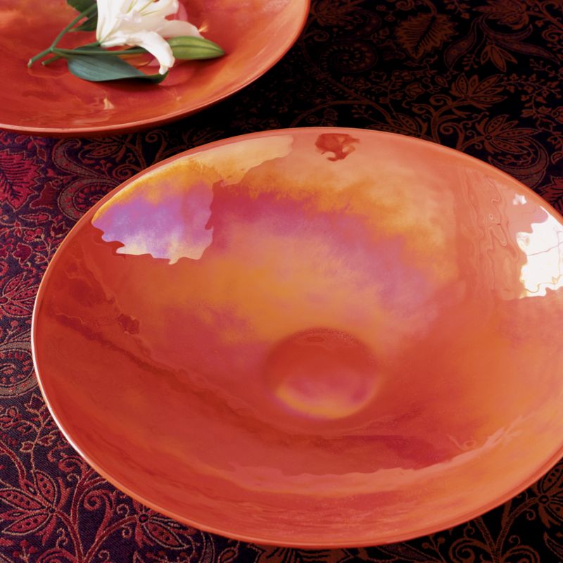 Persimmon Centerpiece Bowl