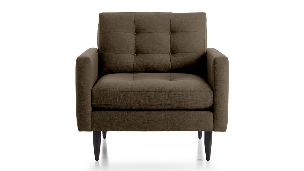 Bark Upholstery Mid-century modern chair Petrie Chair