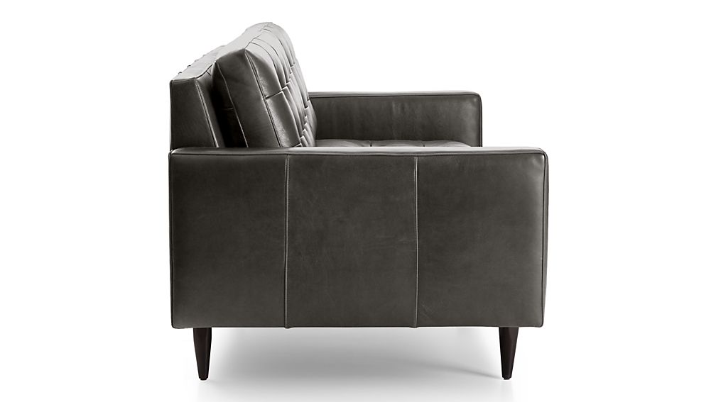 petrie leather apartment sofa