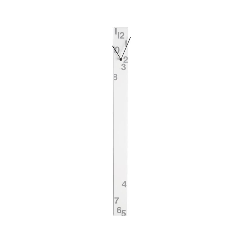 Piano White Wall Clock