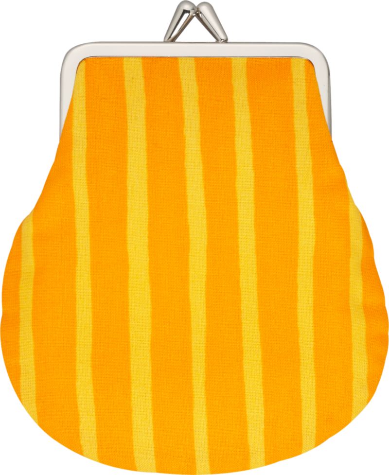 Marimekko Piccolo Pieni Kukkaro Yellow Coin Purse