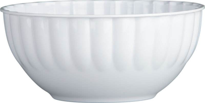 Picnic White Bowl