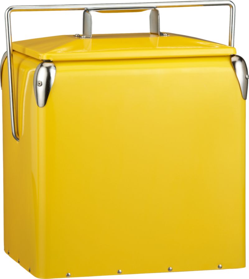 Yellow Picnic Cooler