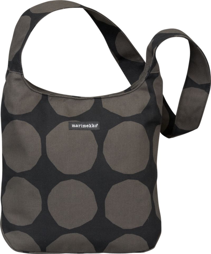 Marimekko Pienet Kivet Kvartsi Black and Grey Bag