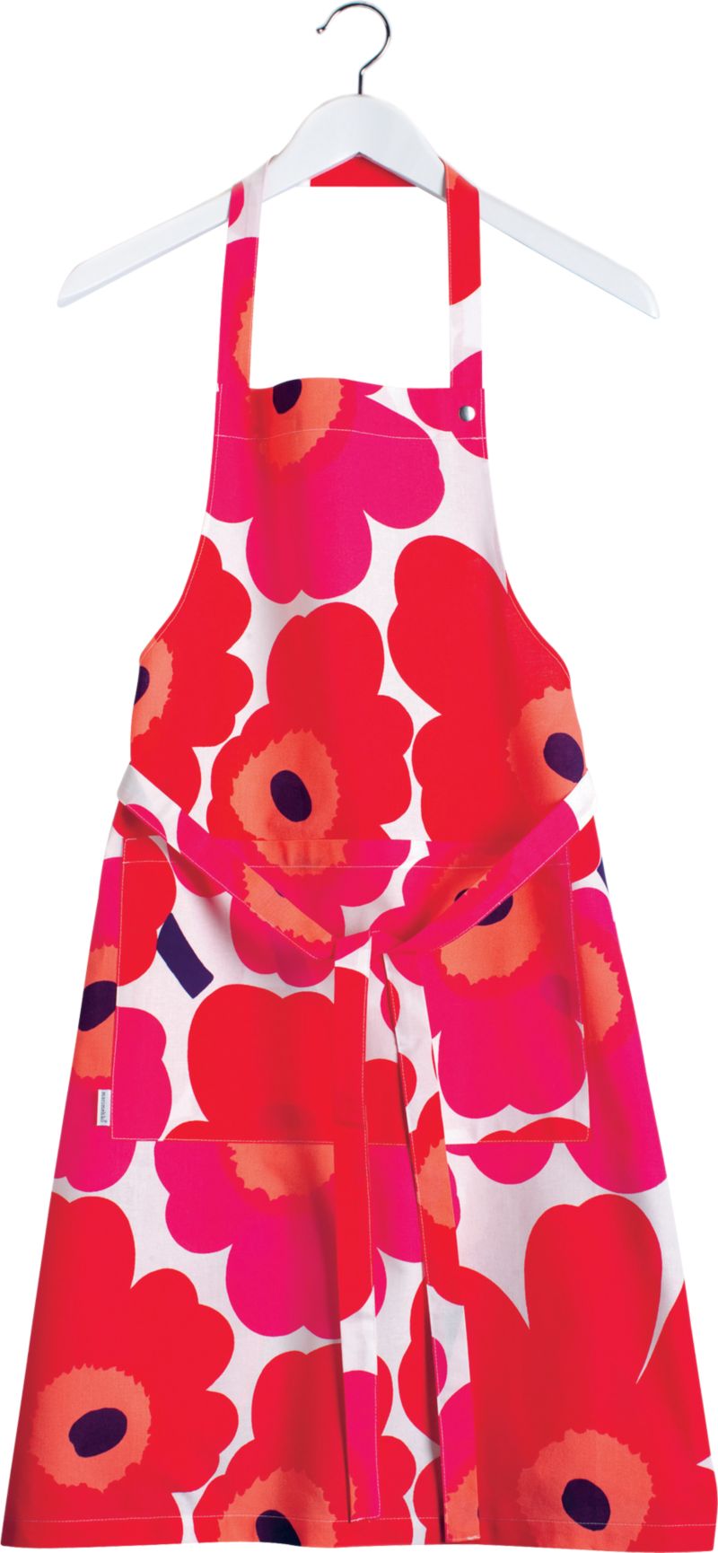 Marimekko Pieni Unikko Red Apron