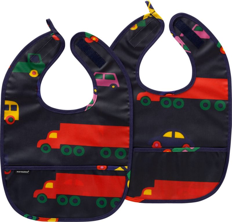 Set of 2 Marimekko Pikku Bo Boo Bibs