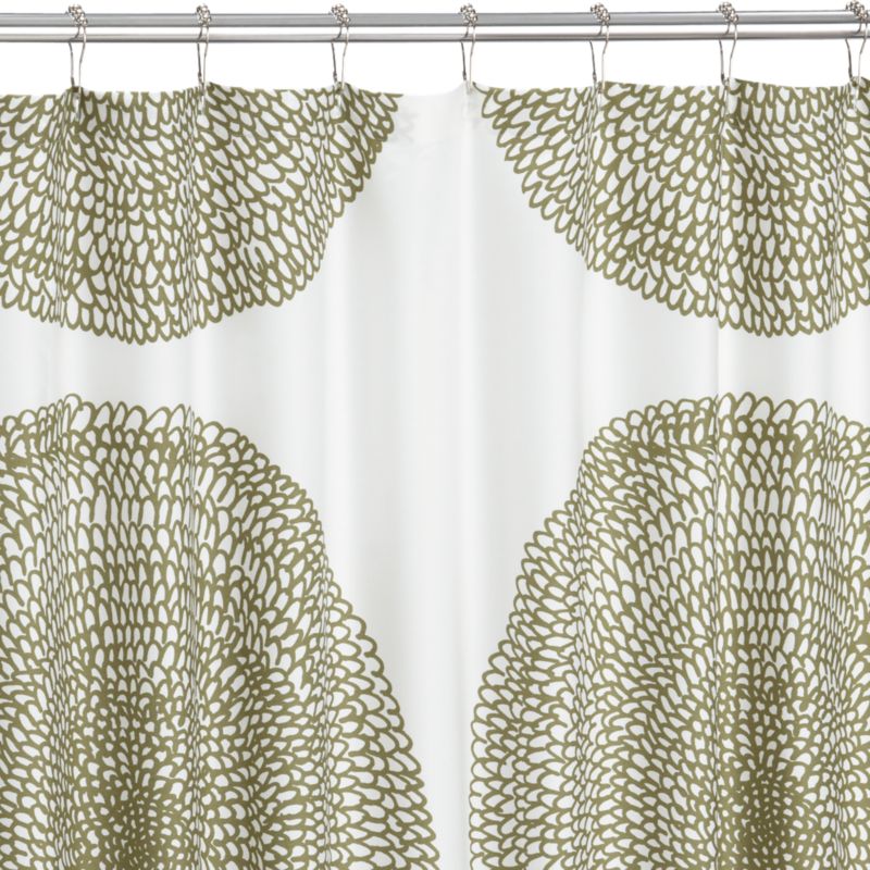 Marimekko Pippurikera Sage Shower Curtain