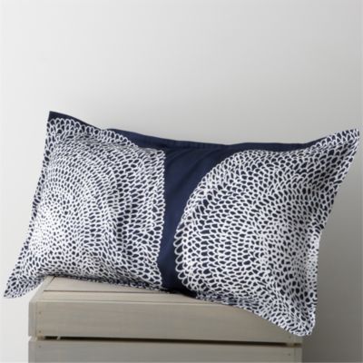 Pippurikera Navy King Pillow Sham