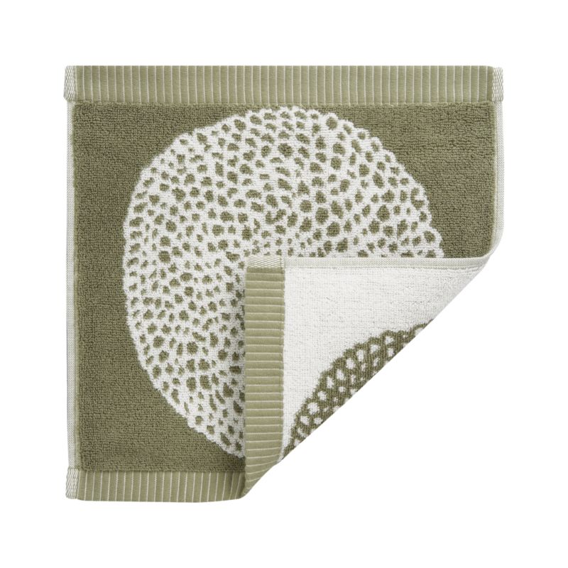 Marimekko Pippurikera Sage Washcloth