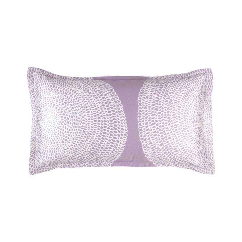 Marimekko Pippurikera Wisteria King Sham