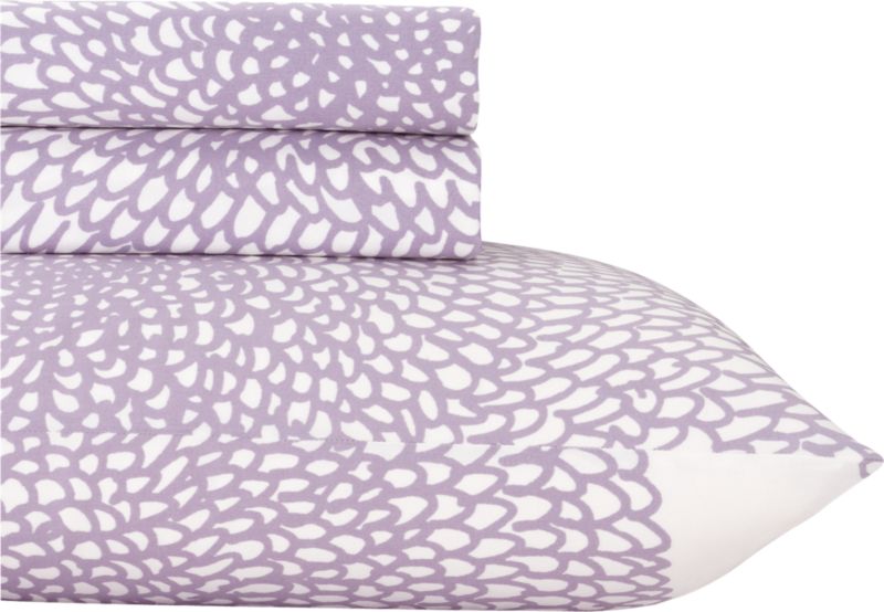 Marimekko Pippurikera Wisteria Twin Extra-Long Sheet Set