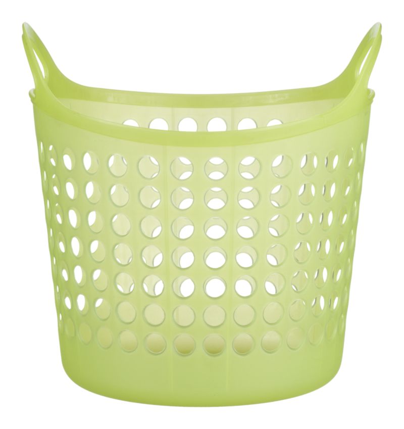 PlasticBasketSmGreenOT10
