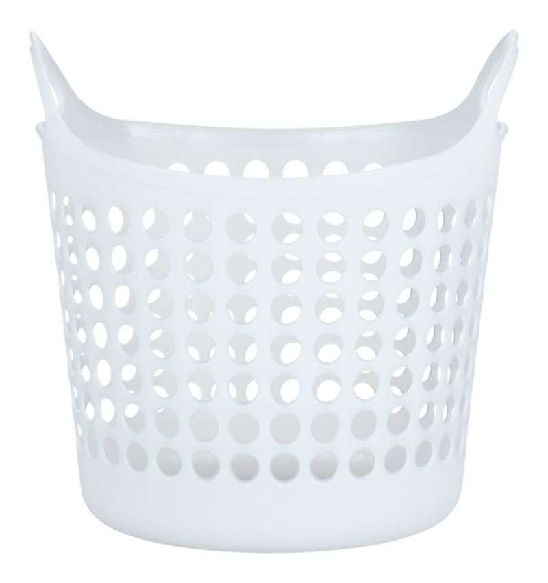PlasticBasketSmWhiteOT10