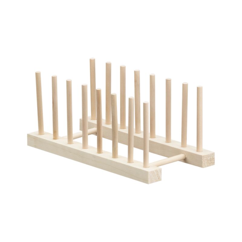 10" Wooden Plate Rack
