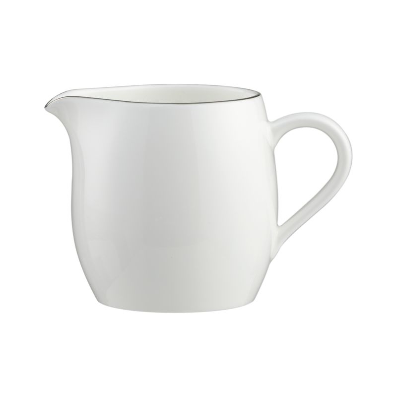 Platinum Rim Creamer