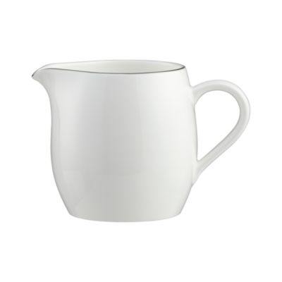 Platinum Rim Creamer