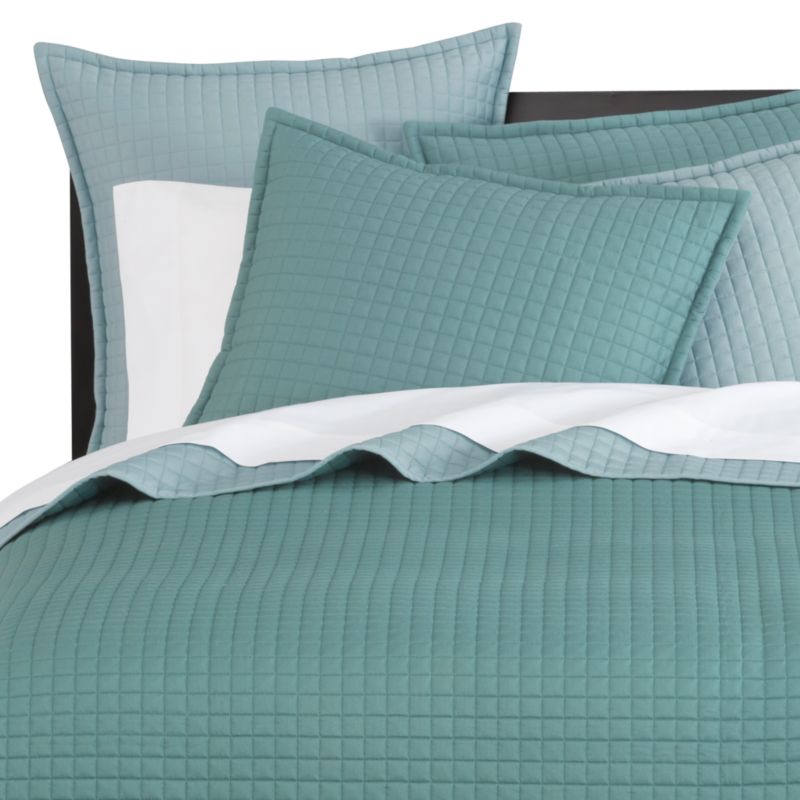 Plaza Seaglass Bed Linens