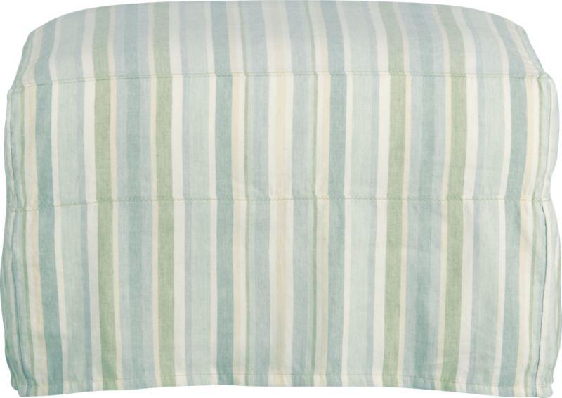 Portico Ottoman with Casters