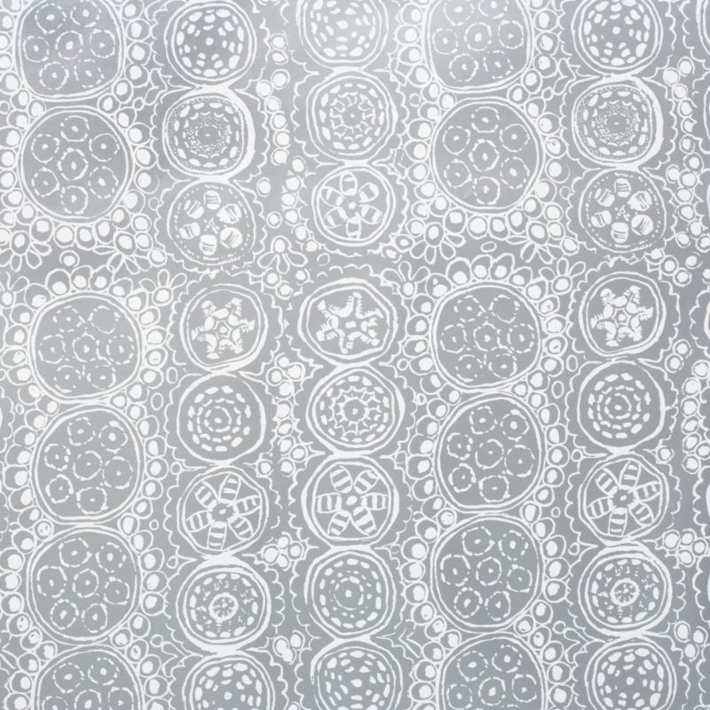 Marimekko Praliini Silver and White Gift Wrap
