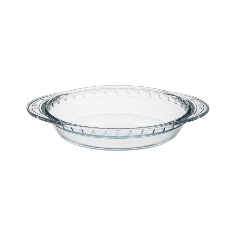 Glass pie plate