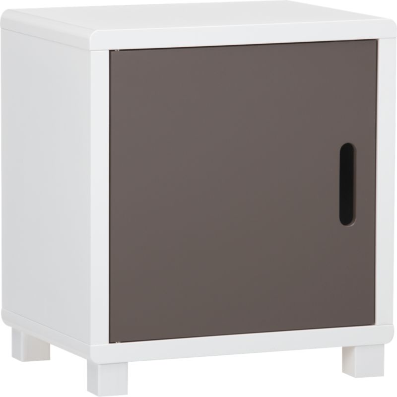 Qube 1-Section Grey Storage Unit